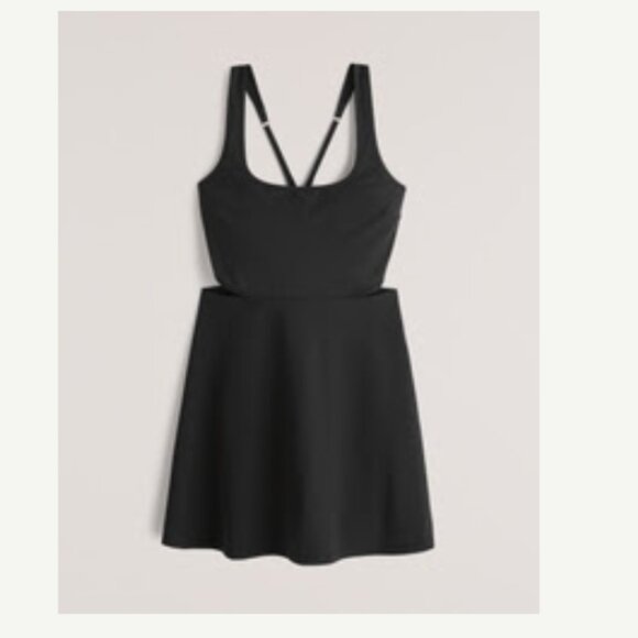 Abercrombie Side Cutout Traveler Mini Dress - Picture 1 of 2